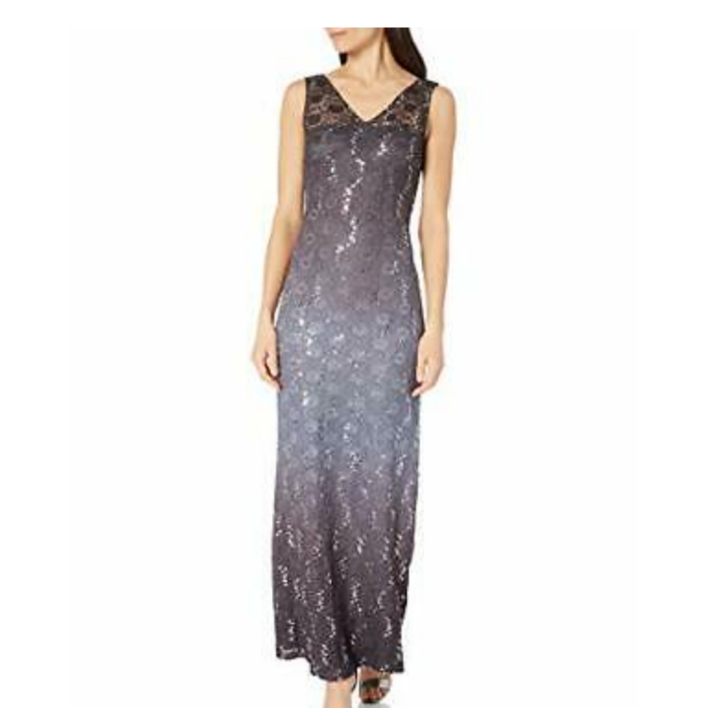 Onyx Nite Womens Dress Size 6 New Color Black /Gunmetal